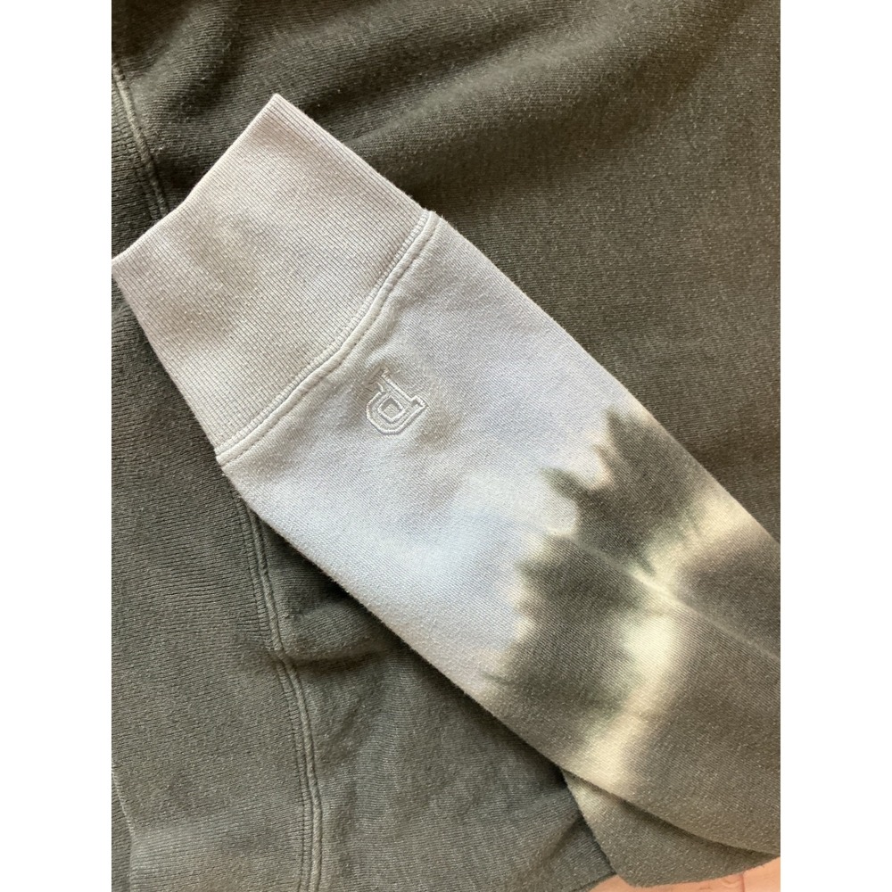 PINK Victoria's‎ Secret Tie Dye Crewneck Sweatshirt Charcoal Blue XS - Picture 4 of 6